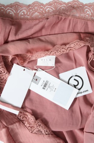 Γυναικείο αμάνικο μπλουζάκι Vila, Μέγεθος M, Χρώμα Ρόζ , 55% πολυεστέρας, 45% βισκόζη, Τιμή 6,27 €