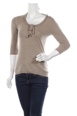 Дамски пуловер Allude, Размер S, Цвят Бежов, Цена 98,40 лв.