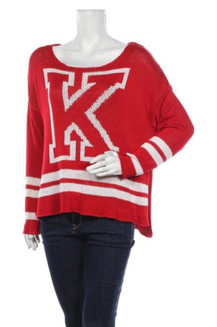 Дамски пуловер H&M, Размер S, Цвят Червен, Цена 24,00 лв.
