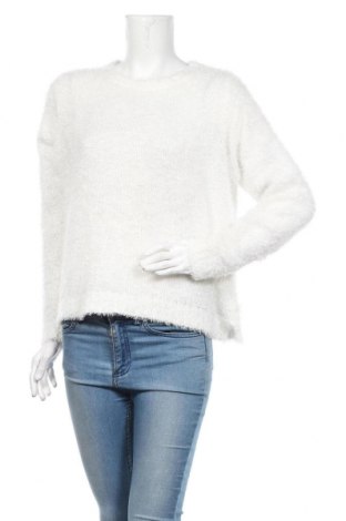 Дамски пуловер H&M Divided, Размер L, Цвят Бял, 73% полиестер, 27% акрил, Цена 18,48 лв.