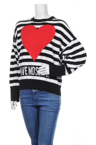 Γυναικείο πουλόβερ Love Moschino, Μέγεθος L, Χρώμα Πολύχρωμο, Βαμβάκι, Τιμή 181,31 €
