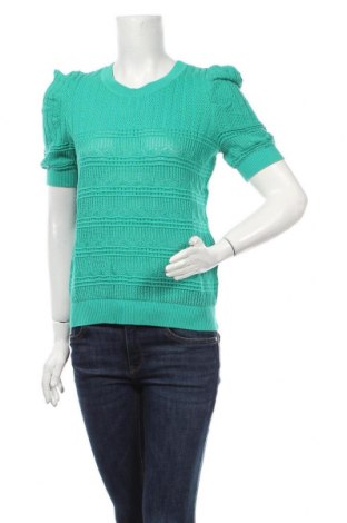 Γυναικείο πουλόβερ Morgan, Μέγεθος L, Χρώμα Πράσινο, Βαμβάκι, Τιμή 26,61 €