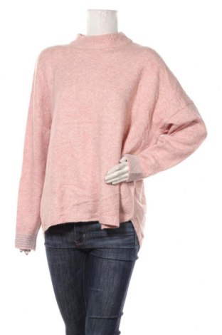 Дамски пуловер Street One, Размер XL, Цвят Розов, 40% полиакрил, 29% памук, 22% полиестер, 9% полиамид, Цена 69,00 лв.