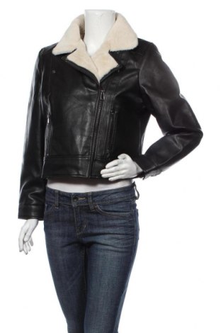 Γυναικείο δερμάτινο μπουφάν Vero Moda, Μέγεθος XL, Χρώμα Μαύρο, Δερματίνη, Τιμή 26,61 €