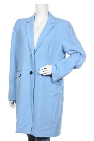 Γυναικείο παλτό Zero, Μέγεθος XL, Χρώμα Μπλέ, 62% πολυεστέρας, 33% βισκόζη, 5% ελαστάνη, Τιμή 53,52 €