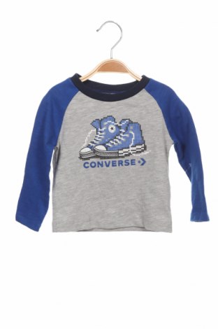Dziecięca bluzka Converse, Rozmiar 9-12m/ 74-80 cm, Kolor Niebieski, 60% bawełna, 40% poliester, Cena 78,63 zł