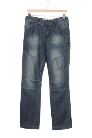 Dětské džíny , Velikost 14-15y/ 168-170 cm, Barva Modrá, 65% bavlna, 35% polyester, Cena  502,00 Kč