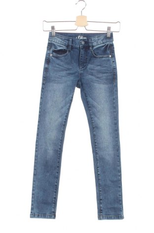 Dětské džíny  S.Oliver, Velikost 10-11y/ 146-152 cm, Barva Modrá, 80% bavlna, 19% polyester, 1% elastan, Cena  385,00 Kč