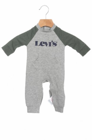 Kinder Overall Levi's, Größe 2-3m/ 56-62 cm, Farbe Grau, 60% Baumwolle, 40% Polyester, Preis 17,81 €