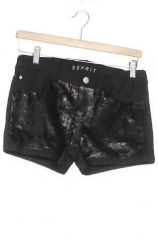 Pantaloni scurți pentru copii Esprit, Mărime 14-15y/ 168-170 cm, Culoare Negru, 71% bumbac, 26% poliester, 3% elastan, Preț 80,59 Lei