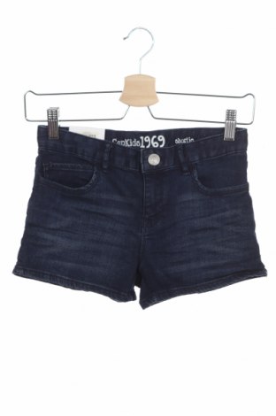 Dětské krátké kalhoty  Gap Kids, Velikost 11-12y/ 152-158 cm, Barva Modrá, 98% bavlna, 2% elastan, Cena  307,00 Kč