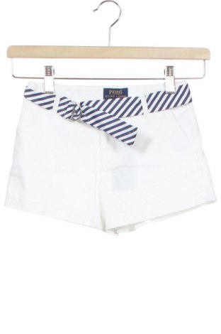 Детски къс панталон Polo By Ralph Lauren, Размер 5-6y/ 116-122 см, Цвят Бял, 98% памук, 2% еластан, Цена 81,27 лв.