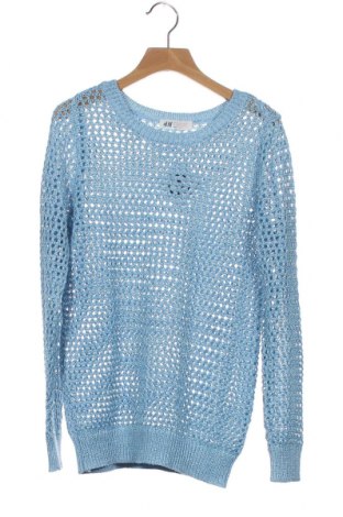 Детски пуловер H&M, Размер 10-11y/ 146-152 см, Цвят Син, Цена 20,90 лв.
