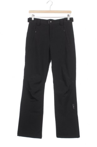 Детски спортен панталон CMP, Размер 12-13y/ 158-164 см, Цвят Черен, 96% полиестер, 4% еластан, Цена 39,69 лв.
