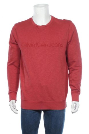 Мъжка блуза Calvin Klein Jeans, Размер XL, Цвят Червен, Цена 27,90 лв.