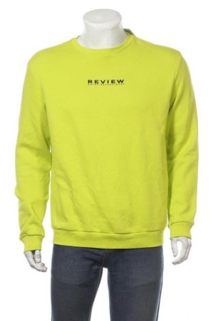 Мъжка блуза Review, Размер M, Цвят Зелен, 65% памук, 35% полиестер, Цена 23,20 лв.