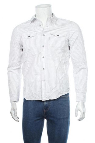 Мъжка риза American Eagle, Размер S, Цвят Бял, 100% памук, Цена 26,00 лв.