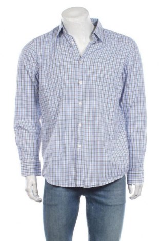 Ανδρικό πουκάμισο Hugo Boss, Μέγεθος L, Χρώμα Μπλέ, Βαμβάκι, Τιμή 60,62 €