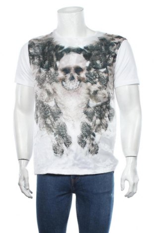 Pánske tričko  Zara Man, Veľkosť XL, Farba Biela, Polyester, Cena  12,52 €