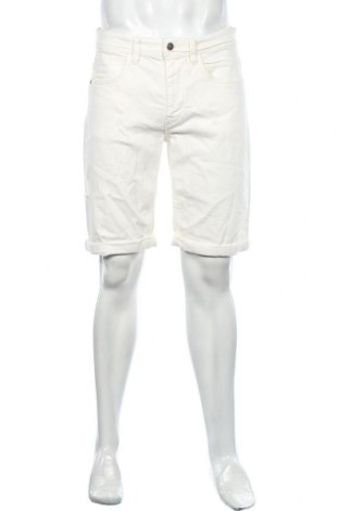 Мъжки къс панталон Indicode, Размер L, Цвят Бял, 98% памук, 2% еластан, Цена 59,25 лв.