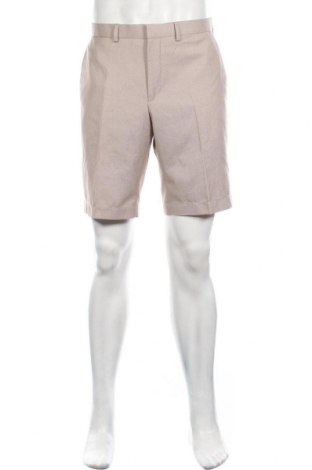 Мъжки къс панталон Isaac Dewhirst, Размер L, Цвят Бежов, 84% полиестер, 16% вискоза, Цена 48,72 лв.