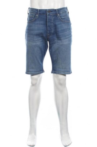 Мъжки къс панталон Pepe Jeans, Размер L, Цвят Син, 65% полиестер, 35% памук, Цена 93,87 лв.
