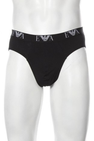 Мъжки комплект Emporio Armani Underwear, Размер L, Цвят Черен, 95% памук, 5% еластан, Цена 47,60 лв.
