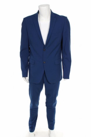 Herrenanzug Lindbergh, Größe L, Farbe Blau, Polyester, Preis 101,19 €