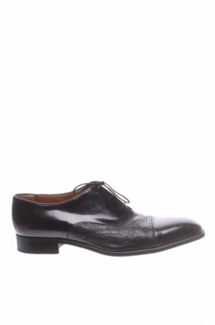 Мъжки обувки Moreschi, Размер 46, Цвят Черен, Естествена кожа, Цена 243,20 лв.