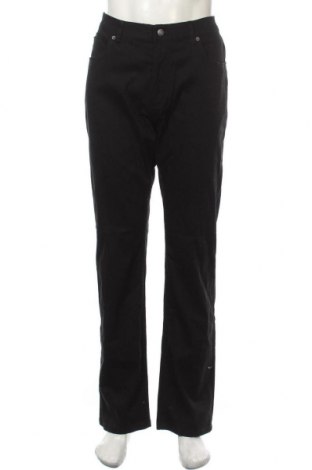 Мъжки панталон Atlas For Men, Размер L, Цвят Черен, 99% памук, 1% еластан, Цена 31,24 лв.