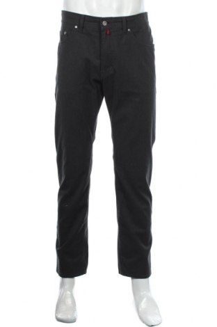 Мъжки панталон Pierre Cardin, Размер M, Цвят Сив, 61% полиестер, 18% вискоза, 18% памук, 3% еластан, Цена 57,00 лв.