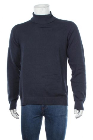 Męski sweter Blend, Rozmiar L, Kolor Niebieski, 80% bawełna, 20% poliamid, Cena 117,94 zł