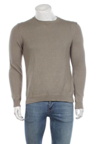 Мъжки пуловер Esprit, Размер S, Цвят Зелен, 55% лен, 45% памук, Цена 51,35 лв.