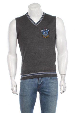 Мъжки пуловер Harry Potter, Размер S, Цвят Сив, 71% вискоза, 29% полиестер, Цена 20,65 лв.