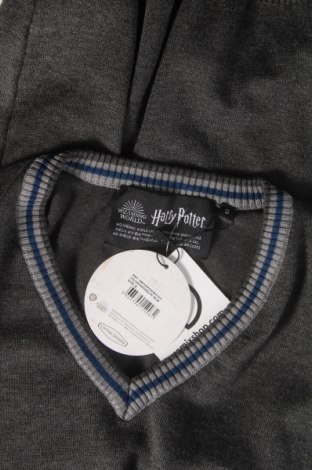 Мъжки пуловер Harry Potter, Размер S, Цвят Сив, 71% вискоза, 29% полиестер, Цена 44,25 лв.