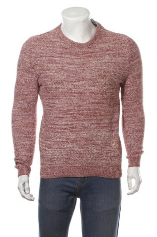 Мъжки пуловер Zara Man, Размер M, Цвят Кафяв, 54% акрил, 46% памук, Цена 47,88 лв.