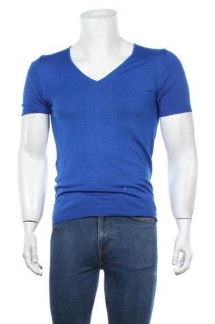 Ανδρικό πουλόβερ Zara Man, Μέγεθος M, Χρώμα Μπλέ, 55% βισκόζη, 45% πολυαμίδη, Τιμή 29,69 €