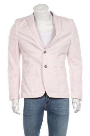 Ανδρικό σακάκι H&M, Μέγεθος L, Χρώμα Ρόζ , Βαμβάκι, Τιμή 17,32 €