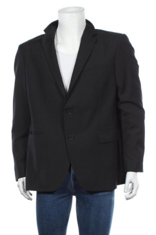 Мъжко сако Pierre Cardin, Размер XL, Цвят Черен, Вълна, Цена 51,00 лв.