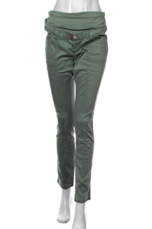 Панталон за бременни Esprit, Размер M, Цвят Зелен, 65% лиосел, 32% памук, 3% еластан, Цена 45,15 лв.