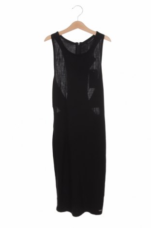 Kleid Armani Exchange, Größe XS, Farbe Schwarz, 79% Viskose, 16% Polyamid, 5% Elastan, Preis 69,35 €