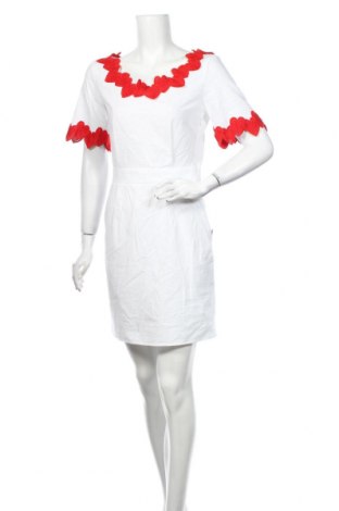 Φόρεμα Love Moschino, Μέγεθος S, Χρώμα Λευκό, Βαμβάκι, Τιμή 157,14 €