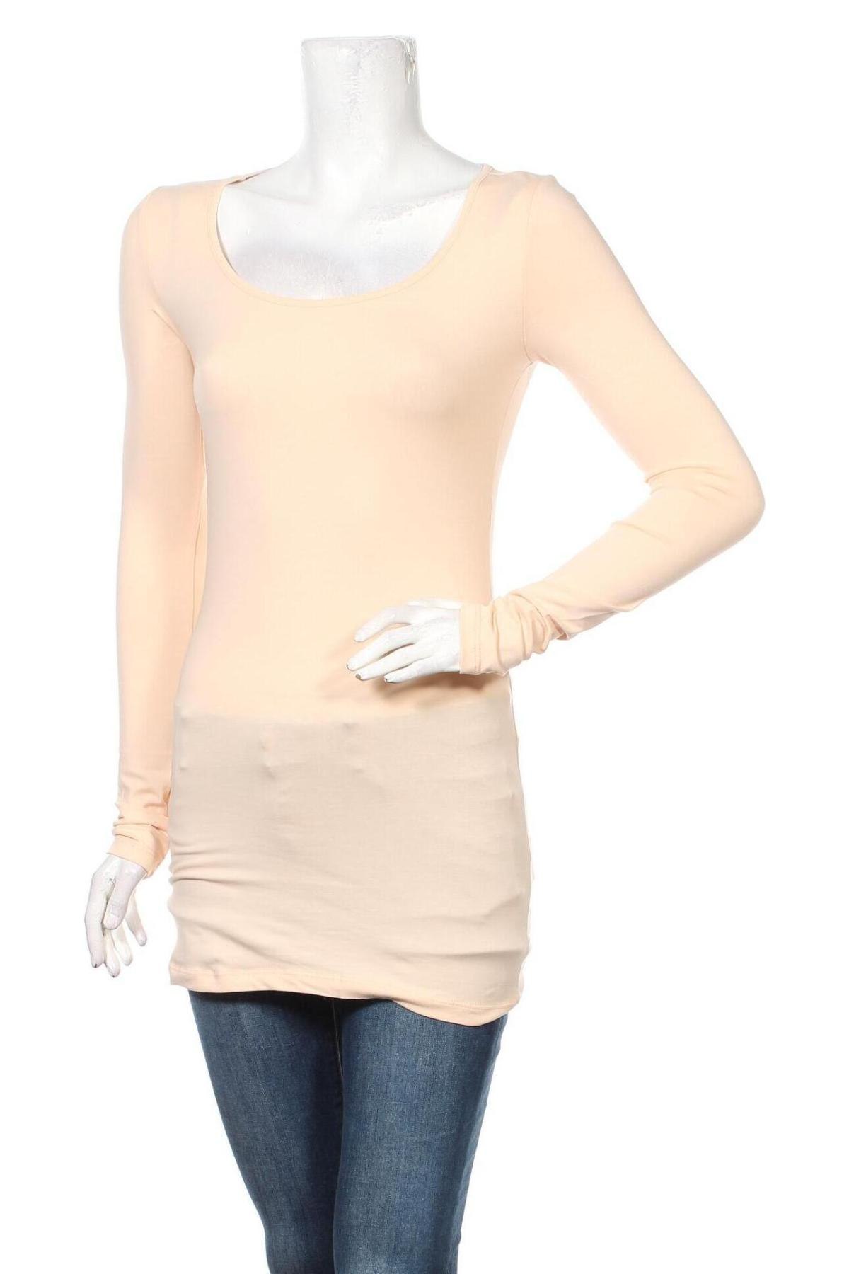 Γυναικεία μπλούζα Vero Moda, Μέγεθος XS, Χρώμα Πορτοκαλί, 93% βαμβάκι, 7% ελαστάνη, Τιμή 9,12 €