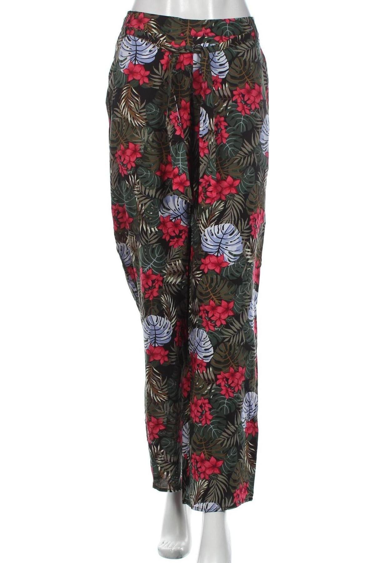 Дамски панталон ONLY, Размер L, Цвят Многоцветен, Вискоза, Цена 29,67 лв.