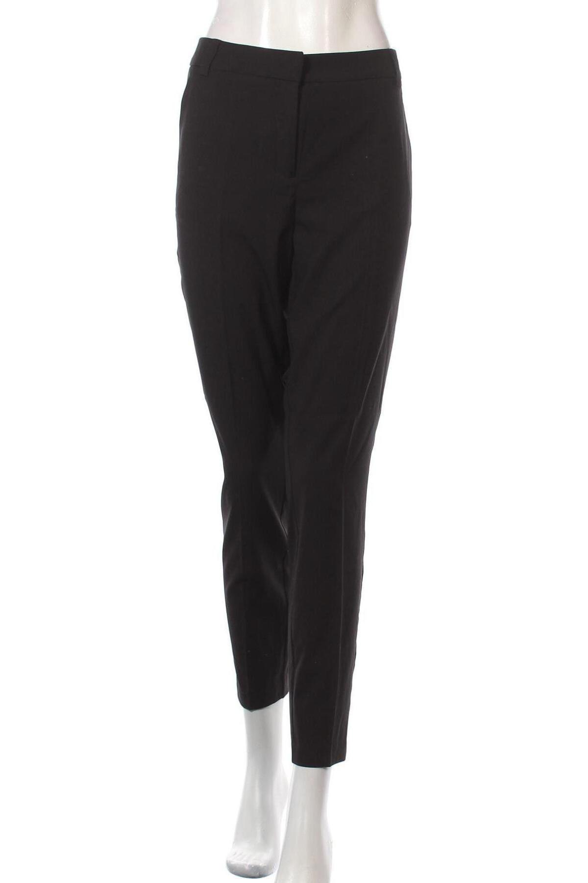 Дамски панталон Vero Moda, Размер M, Цвят Черен, 68% полиестер, 27% вискоза, 5% еластан, Цена 27,65 лв.