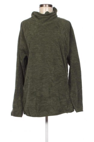 Γυναικεία μπλούζα fleece Tek Gear, Μέγεθος XXL, Χρώμα Πράσινο, Τιμή 15,46 €