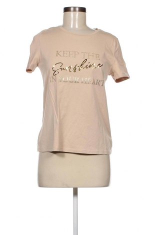 Γυναικείο t-shirt Mohito, Μέγεθος XS, Χρώμα  Μπέζ, Τιμή 10,52 €
