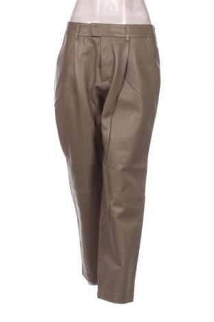 Γυναικείο παντελόνι δερμάτινο JJXX, Μέγεθος L, Χρώμα  Μπέζ, Τιμή 148,97 €