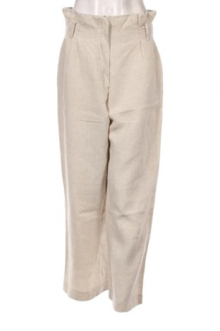 Pantaloni de femei Zara, Mărime M, Culoare Bej, Preț 47,37 Lei