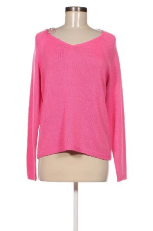 Дамски пуловер Amisu, Размер M, Цвят Розов, Цена 30,40 лв.
